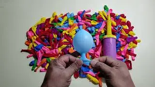 Rainbow Balloon Inflation ASMR | Relaxing Long Video #ASMR #Satisfying