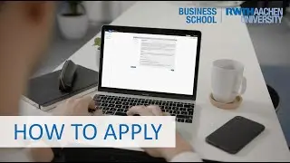 How To Apply | RWTH Business School