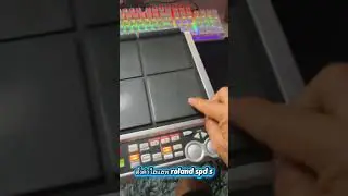ตั้งค่าไฮแฮท คอนโทรล roland spd-s