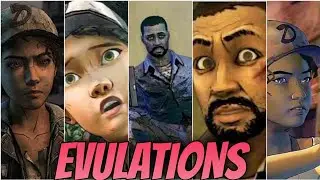 Telltale The Walking Dead Series  Evulations Season 1,2,3 and The Finale Season