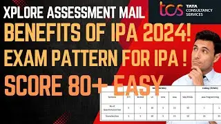 Exam pattern and passing strategy for tcs ipa exam