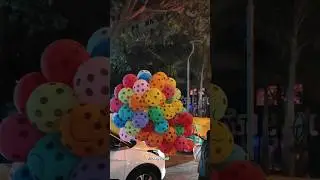 Smiling Balloons #smile #balloon #happy #churchstreet #easter