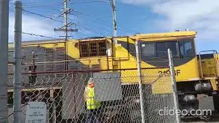 All the trains with couple of truck horns I got on Friday