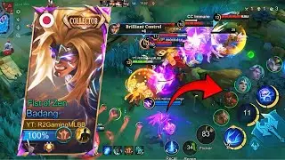 Badang vs paquito exp lane intense match solo rank 💪| badang best build and emblem 2025 🔥