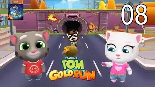Talking Tom Gold Run Walkthrough Gameplay   Discover Angela Vs Tom  Boss Fight Part 8