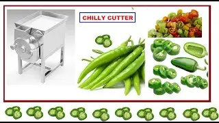 Chilly Cutter   Green Chilly Cutting machine Coimbatore
