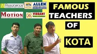 Famous Teachers😱 of Kota | Allen Resonance Motion | 🎯Top IIT JEE Faculty #KotaCoaching