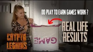 Do Play To Earn Games Work? - Real Life Results - Newbies Test Crypto Legions NFT Crypto Game