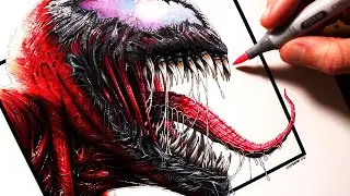 Drawing CARNAGE - VENOM: LET THERE BE CARNAGE - FAN ART