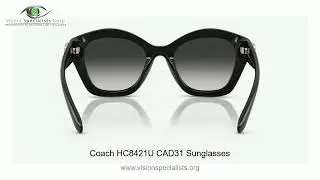 Coach HC8421U CAD31 Sunglasses 725125528634