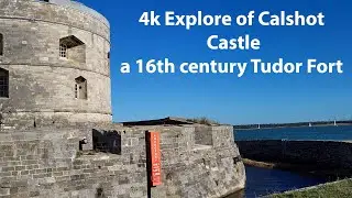 4k Explore of Calshot Castle - a 16th Century Tudor Fort.