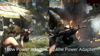 Framework Laptop 16 240w vs 180w Power Adapter High Performance Mode