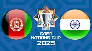 Afganistan kontra Indie 0-0 | Puchar Narod&oacute;w CAFA 2025 | eFootball