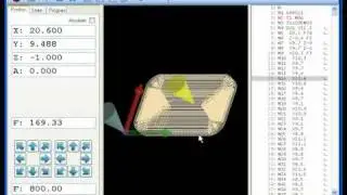 CNC USB Controller - test run