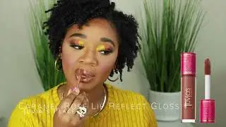 BOMB🔥 Juvia's Place Lip Reflect Gloss| Caramel Rose| #short