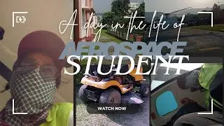 A day in a life of aerospace engineering student in INDIA 🛫