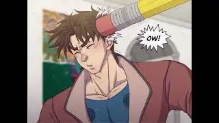 Joseph's trip to the art museum(JJBA comic dub)