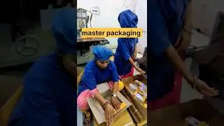Master cartoon packaging! Hair oil ! today factory work! #shortvideo #viral #shorts #trending