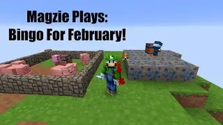 Magzie Plays:  Bingo For February 2026:  Day 1  EP:510  Magzie's Hypixel Skyblock Playthrough!