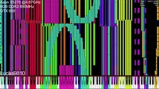 [Black MIDI] 4.67GHz Xeon X5270 vs Tau