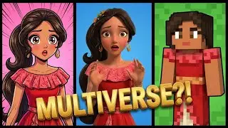 ELENA OF AVALOR Into the Multiverse! 🌀 Anime vs Lego! | Elena of Avalor 4K Fantasy