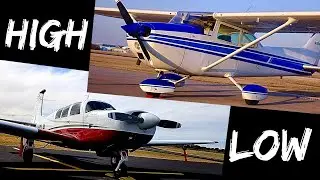 Which Airplanes Are BETTER....High Wing Or Low Wing??? | The 6 Big Differences