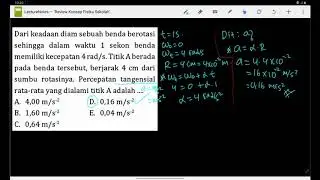 Latihan Soal Gerak Melingkar | Fisika Kelas X