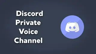 Add a Private Voice Channel to your Discord Server | Create Private Voice Channel | Discord Tutorial