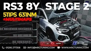 [ AUDI RS3 8Y ]   MRC Stage 2 (STOCK DP) + MULTIMAPS [ 510PS 631NM ]