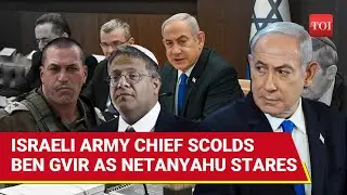 ’Shut Your Mouth’: Israeli Army Chief Raps Security Minister; Shocked Netanyahu Intervenes But…