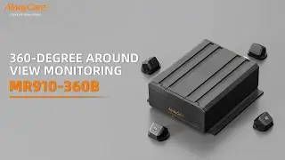 AlwayCare 360&deg; Around View Monitoring MR910-360B Vehicle Collision Detection Kit with CMS Platform
