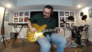 Bass Cover : Crash Kings - Dressed to the 9's