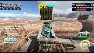 Trackmania Turbo PS4 Stunt Maps 4