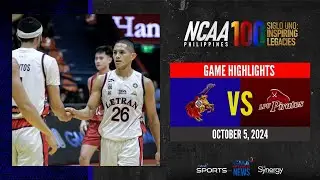 Letran vs. LPU (Men's Basketball Round 1 Highlights) | NCAA Season 100