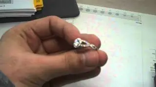 The Infinity Halo Engagement Ring by Simone + Son Jewelers