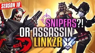 LINKZR Switches Off Widow / Hanzo and Goes Crazy on GENJI [S10 TOP 500]