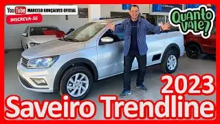 Nova Saveiro Trendline 2023, agora com motor mais potente (4k HDR)