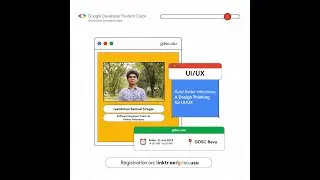 Workshop GDSC USU  |  Build Better Interface : Design Thinking for UI/UX