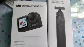 Unboxing camera  DJI action 5 #dji #djiactioncamera #djiaction5 #cameraaction #unboxing