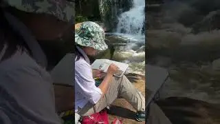 Watercolor Backpacking Trip