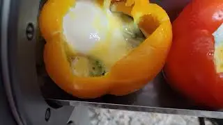Bell Pepper Egg Cups In The Gosun Fusion