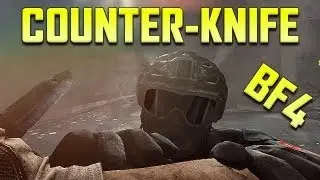 BATTLEFIELD 4 MULTIPLAYER GAMEPLAY - BF4 Counter Knife Mechanics, Flashbangs, Sliding C4, Zeroing and more!