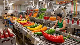 Inside the $1.2 Billion Chili Pepper Juice Industry: From Raw Peppers to Luxury Concentrate