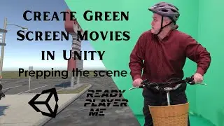 Virtual Production 101:  Using Green Screen in Unity - Scene Setup