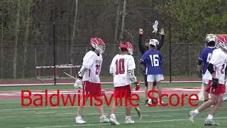 Boys Junior Varsity Lacrosse Baldwinsville VS Cicero North Syracuse 4/30/2024