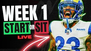 LAST MINUTE STAR/SIT ADVICE for Week 1 Fantasy Football 2025 - LIVE Q&A with Jake and Kyle 🏈🔥