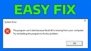 Как исправить ошибку &laquo;Libcef.dll отсутствует&raquo; в Windows