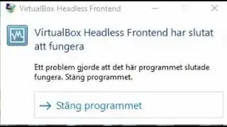 Virtual box headline stop working in LD player virtual box headline