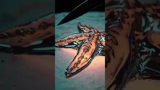 Tidal Glow: The Crystal Starfish Shines