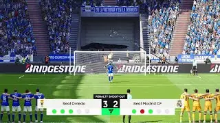 Oviedo vs Real Madrid | Epic Penalty Shootout | PES 21 Simulation 🔥